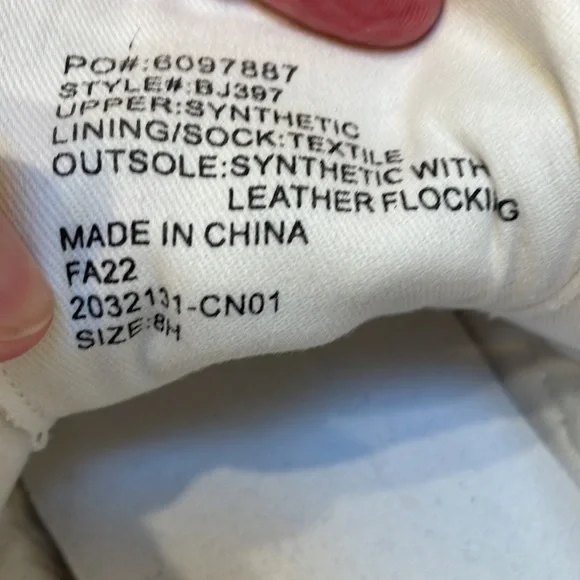 JCREW - WHITE & STRIPED “ROAD TRIP”  SNEAKERS - Picture 8 of 9